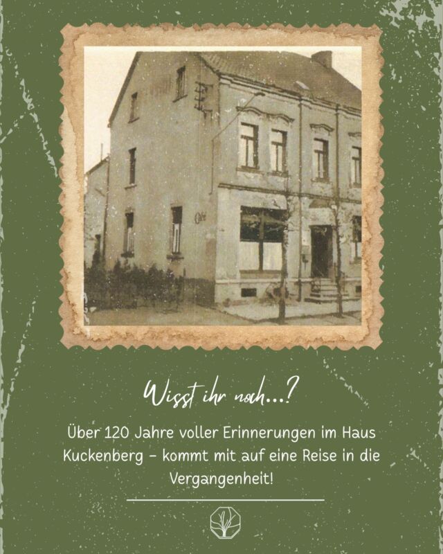 Na, was habt ihr hier schon alles erlebt? 🎉

Hier haben seit über 120 Jahren kleine Treffen, große Feste und unzählige Geschichten stattgefunden.
Scrollt durch unsere Slides und entdeckt die Geschichte des Hauses! ✨

Was feiert ihr als Nächstes? Meldet euch bei uns– wir machen sie unvergesslich! 🍻

#hauskuckenberg  #eventlocationburscheid  #feierninburscheid  #burscheidfeiert  #eventlocationnrw  #bergischeslandevent  #weihnachtsfeierlocation  #wintereventlocation  #firmenfeiermitstil  #feiermitatmosphäre  #gemütlichfeiern  #festeinbesonderemrahmen  #GeschichteErleben #HistorischeMomente #Zeitreise #Tradition